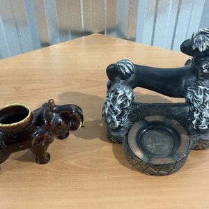 Lote anterior: Cenicero Caniche y Florero Elefante de Cerámica Vidriada
