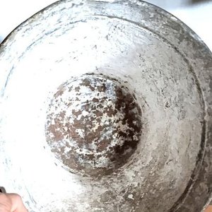 Balde Antiguo de Chapa, Tetera de Aluminio y Aceitera - imagen 2
