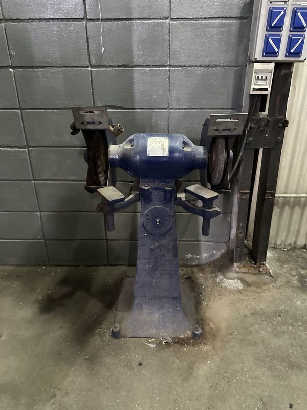 AMOLADORA DE PEDESTAL / ELECTRO ESMERIL INDUSTRIAL - imagen 9