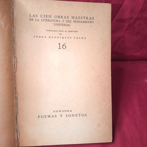 Poemas y Sonetos de Góngora - Edición 1943 Editorial Losada - imagen 3