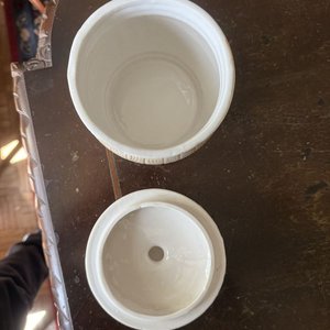 Caramelera Rústica de Cerámica con Tapa - imagen 5