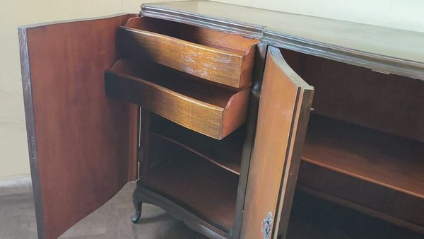 Bargueño Antiguo de Madera con Estilo Clásico - imagen 4