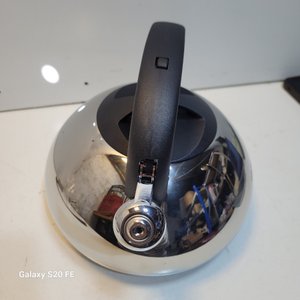 Pava de Acero Inoxidable Grünhof con Silbato - Capacidad 4.5L - imagen 5