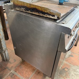 Plancha Industrial a Gas 70x70cm - Acero Inoxidable - imagen 2