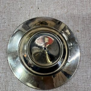 Lote de 2 Ceniceros Decorativos Antiguos: Bronce y Metal Esmaltado - imagen 7