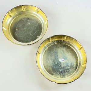 Par de Centros Circulares Metálicos de 24.5 cm - imagen 2