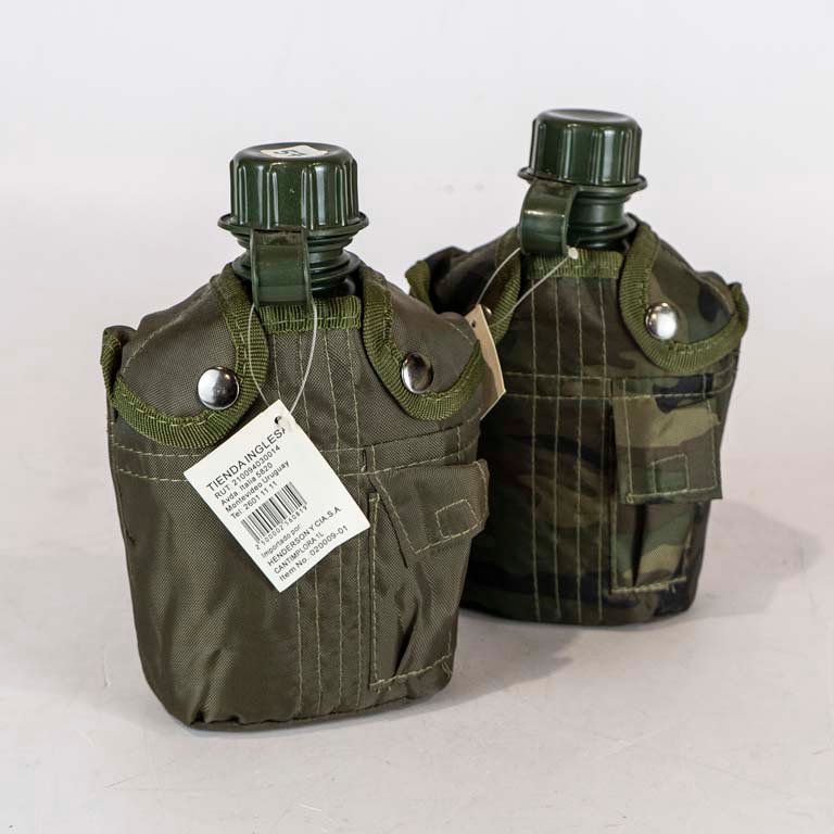 Lote siguiente: Cantimploras Militares con Fundas de 1L