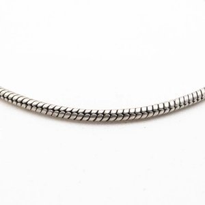 Pulsera de Plata 925 Estilo Cola de Ratón - 19 cm - imagen 2