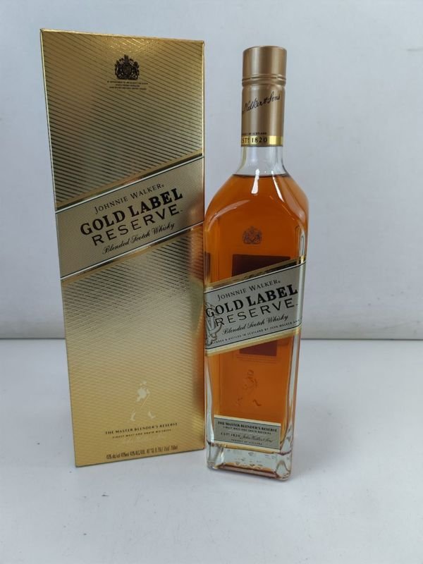 Lote siguiente: Botella de Whisky Johnnie Walker Gold Label
