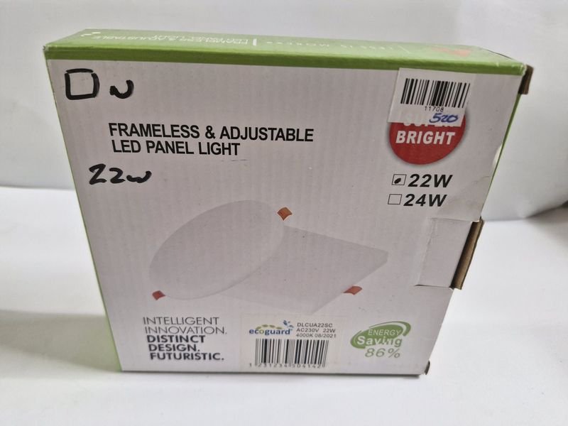 Lote siguiente: Panel Led Ajustable 22W - Iluminación LED