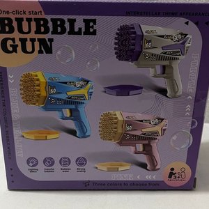 Lote siguiente: Pistola de Burbujas Automática con 60 Orificios