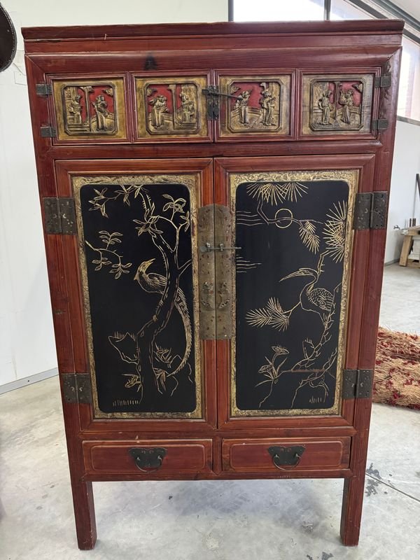 Mueble Aparador o Bárguena Chino con Estantería - imagen 1
