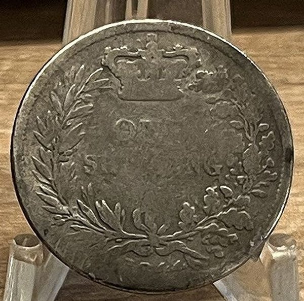 Moneda de Plata de Inglaterra, 1 Chelines, Año 1844 - imagen 1