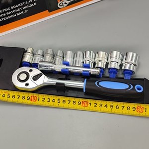 Juego de 12 Bocallaves Métricas con Trinquete y Extensión - imagen 7