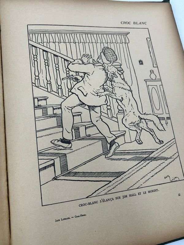 Libro de Jack London, edición francesa vintage - imagen 6