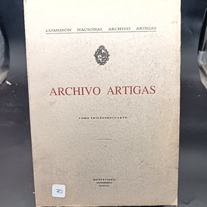 Lote anterior: Archivo Artigas Tomo Trigésimocuarto Montevideo MMIII