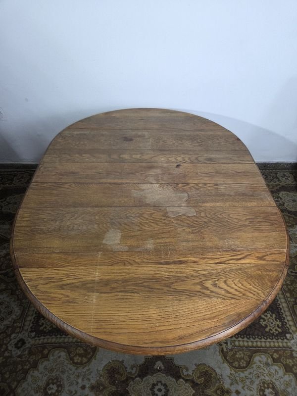 Mesa de comedor en roble macizo para venta - imagen 5