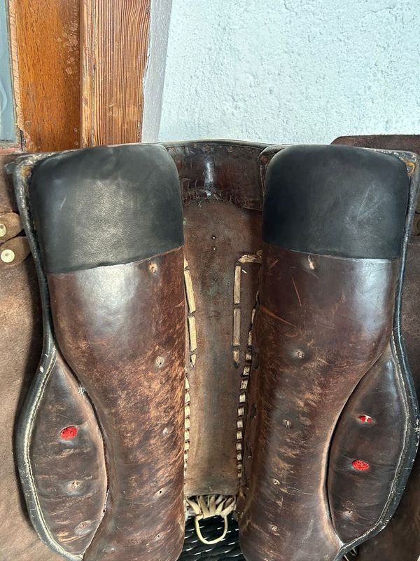 Montura de cuero para caballo en excelente estado - imagen 9