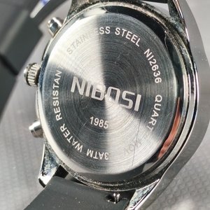 Reloj NIBOSI Cronógrafo Masculino Acero Inoxidable Cuarzo - imagen 4