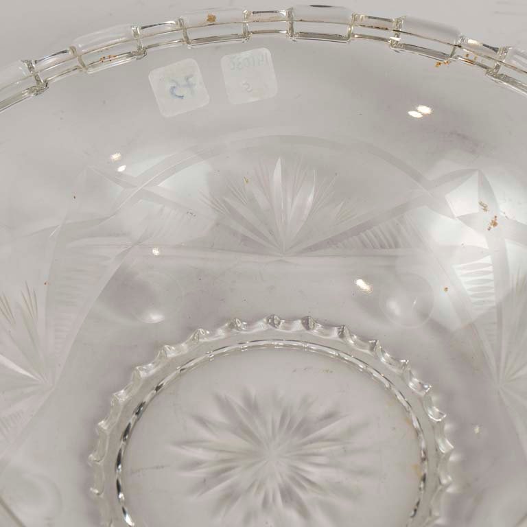 Centro de cristal tallado - Medidas: 32cm - imagen 2