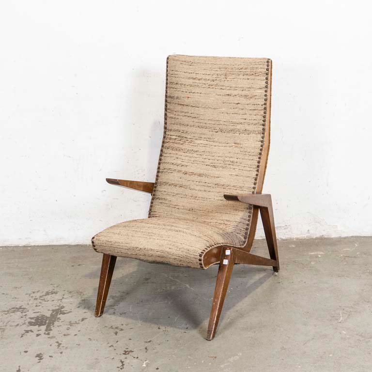 Lote anterior: Sillón americano rústico con detalles en el lustre