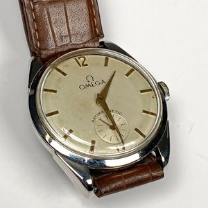 Reloj Omega Caballero Pulsera Cuero Funciona - imagen 3
