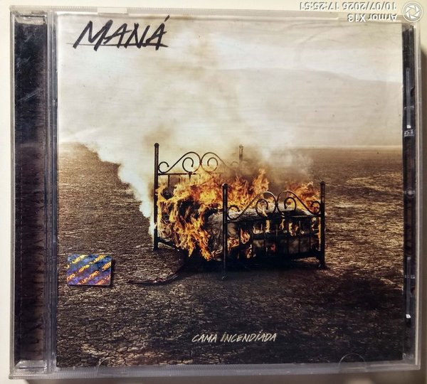 CD Maná "Cama Incendiada" Industria Argentina 2015 - imagen 1