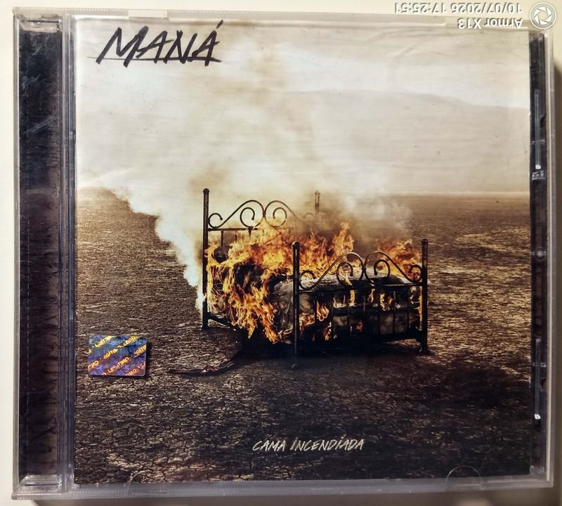 CD Maná "Cama Incendiada" Industria Argentina 2015