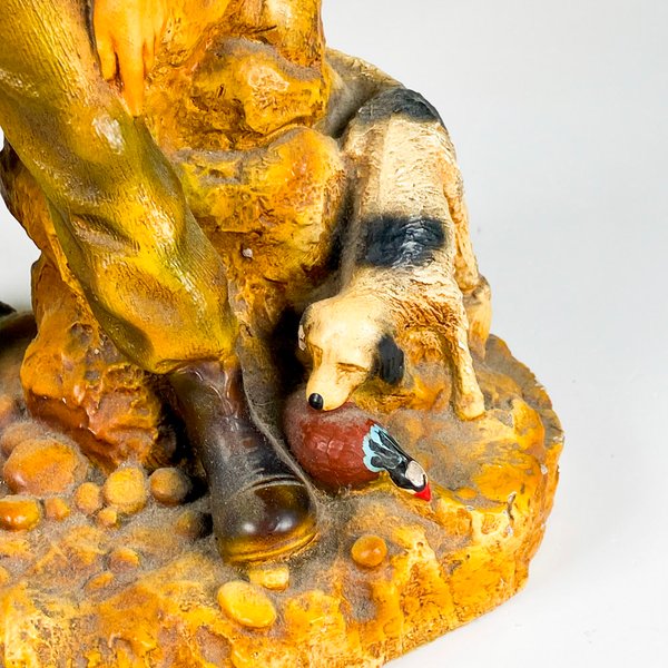 Figurina de cazador con escopeta y perro - imagen 4