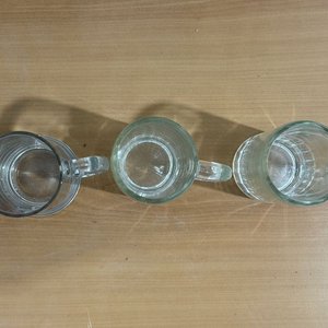 Lote de 3 Jarras Cerveceras de Vidrio, una con Diseño Disney "Pirates of the Caribbean" - imagen 3