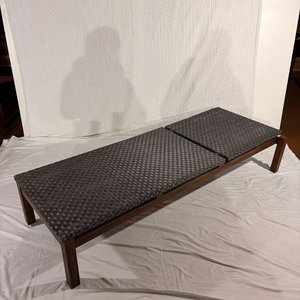Reposera Reclinable de Ratan Sintético - Excelente Estado - imagen 2