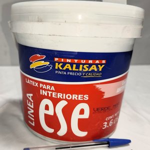 Pintura Latex Interior Kalisay Verde Mar 3.6 Lts - imagen 2