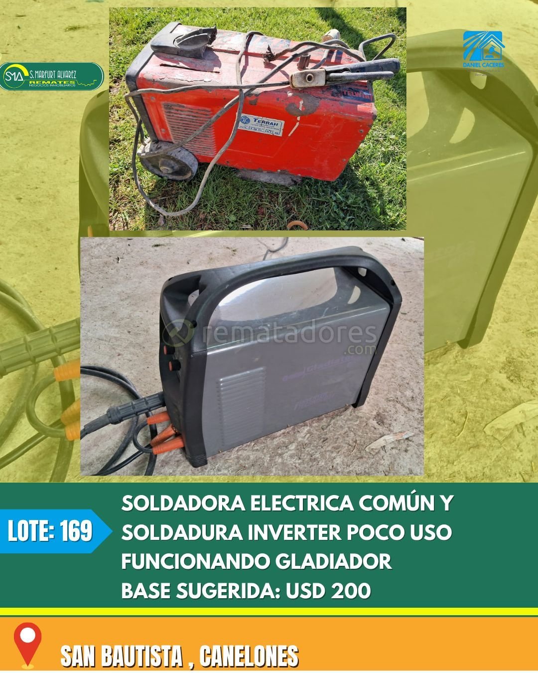 Soldadora Eléctrica Común y Soldadora Glaciar Poco Uso