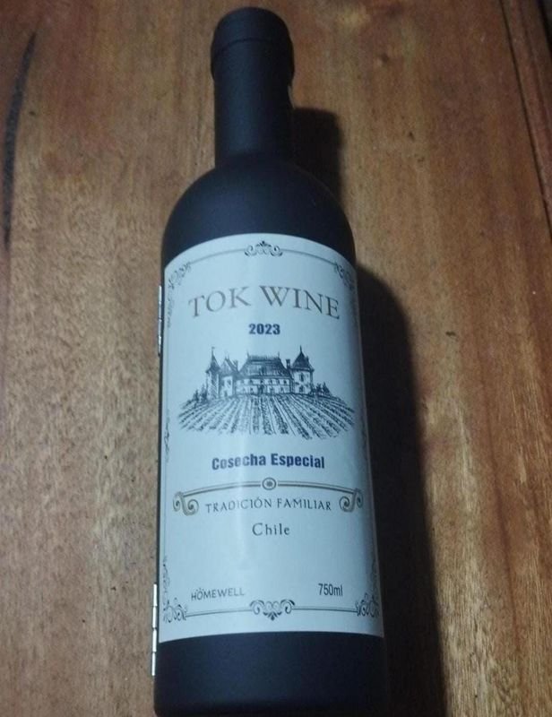 Destapador y tapón para botella de vino - Sacacorcho