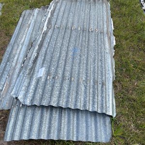 Lote siguiente: Lote de 5 Chapas Metálicas Onduladas