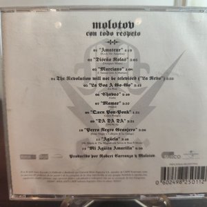 CD "Con Todo Respeto" de Molotov (2004) - imagen 2