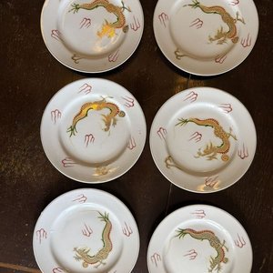 Juego de Té de Porcelana con Dragón: 2 Teteras, Azucarera, 6 Tazas y 6 Platos - imagen 39
