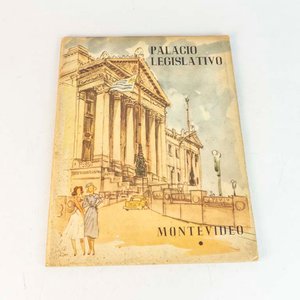 Lote siguiente: Palacio Legislativo Montevideo: Ilustraciones Piere Fossey, Textos Luis Bausero