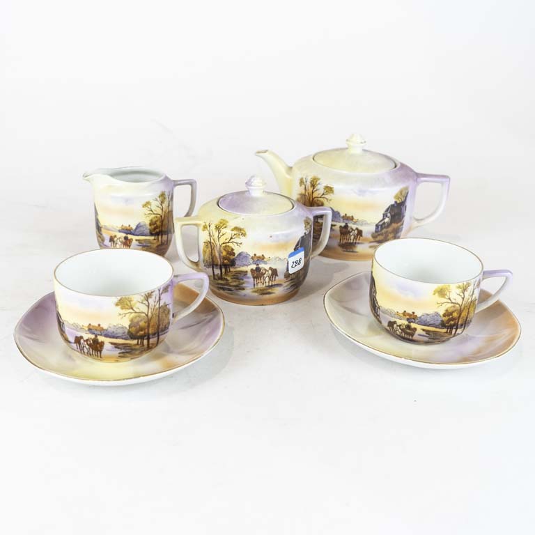 Lote anterior: 7 Piezas de porcelana checa decorada  - Medidas: 10 y 8cm 