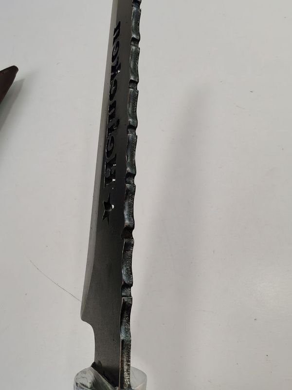 Cuchillo Criollo De Acero con Manija Larga y Hoja Afilada - imagen 7