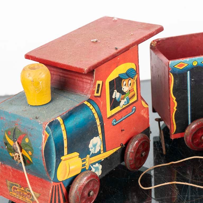 Tren de madera vintage - Juguetes - imagen 2