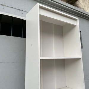 Biblioteca Blanca Moderna con 5 Estantes de MDF - imagen 2