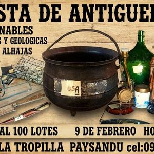 SUBASTA DE ANTIGUEDADES COLECCIONABLES PIEZAS INDIGENAS Y GEOLOGICAS CUCHILLOS ALHAJAS MEDALLAS, EN TOTAL 100 LOTES: Piezas únicas y valiosas