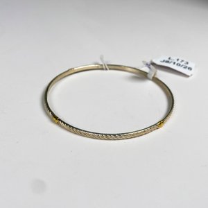 Pulsera Esclava de Plata y Oro - imagen 2