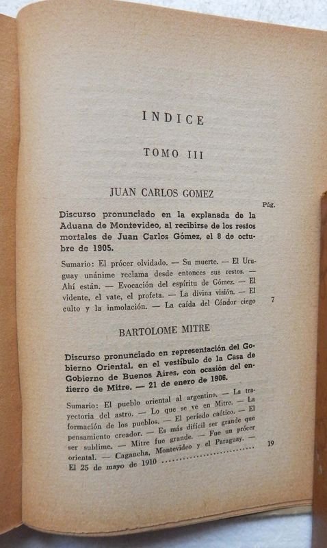 Libro de Conferencias y Discursos de Juan Zorrilla De San Martín - imagen 4
