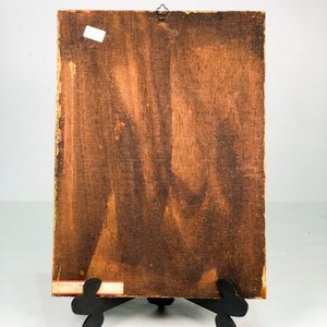Cuadro Dama de Época sobre Madera - Estilo Clásico - imagen 3