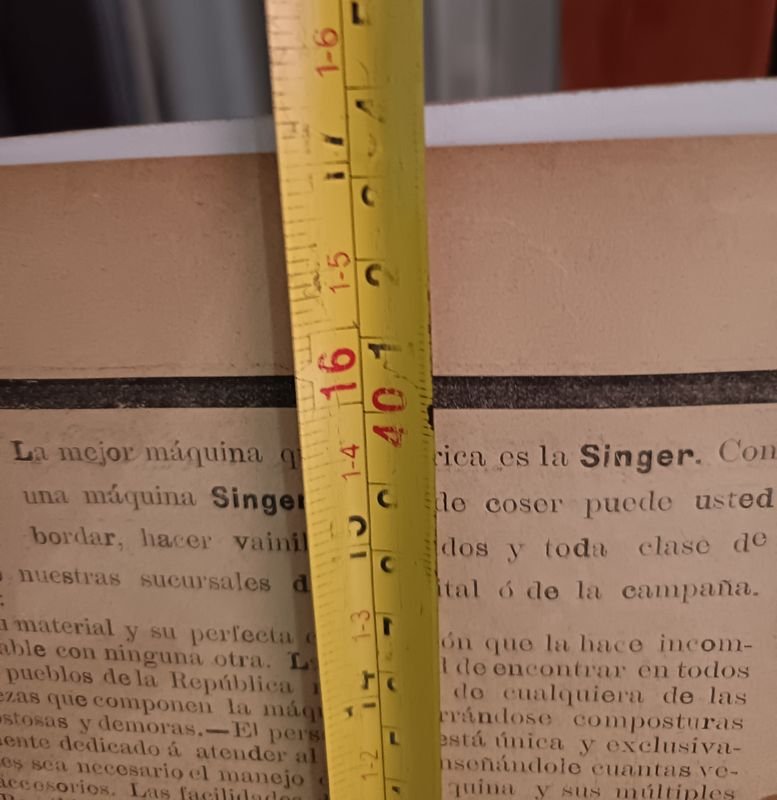 Afiche Original Máquina de Coser SINGER (1913) - imagen 10
