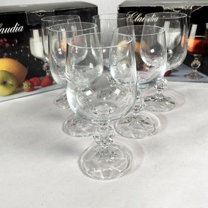 Dos Cajas de Copas Bohemia Cristal Claudia - 12 Unidades - imagen 3