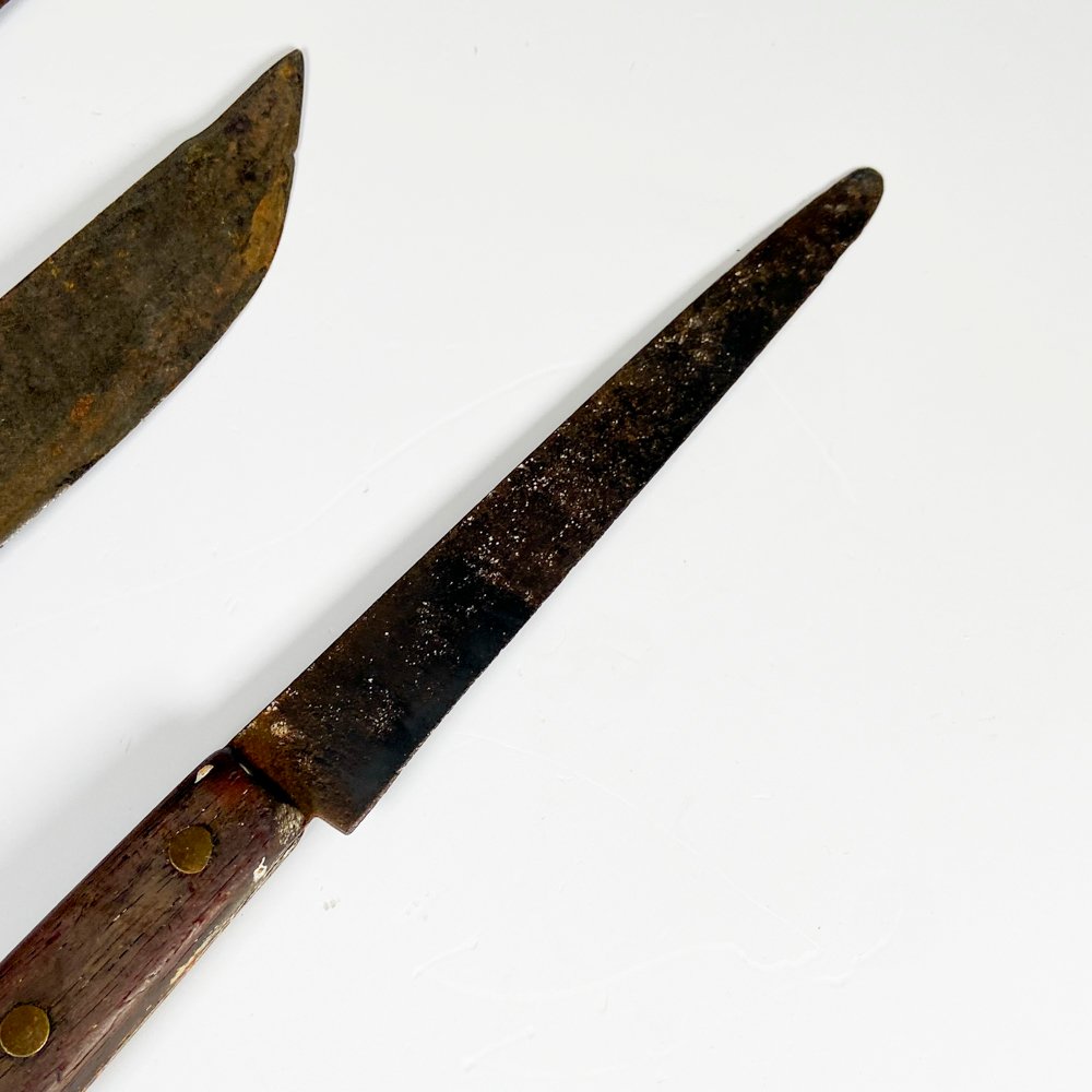 Tres cuchillas antiguas para venta - imagen 4