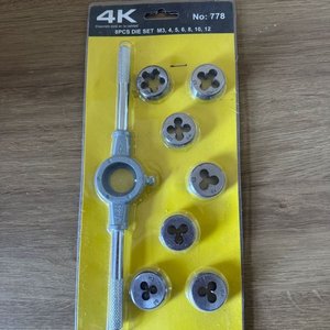 Lote anterior: Set de Terraja y Dados Métrica 8 Piezas